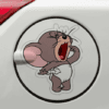 Sticker Auto Decorativ pentru Capacul de Rezervor - - image 1 -