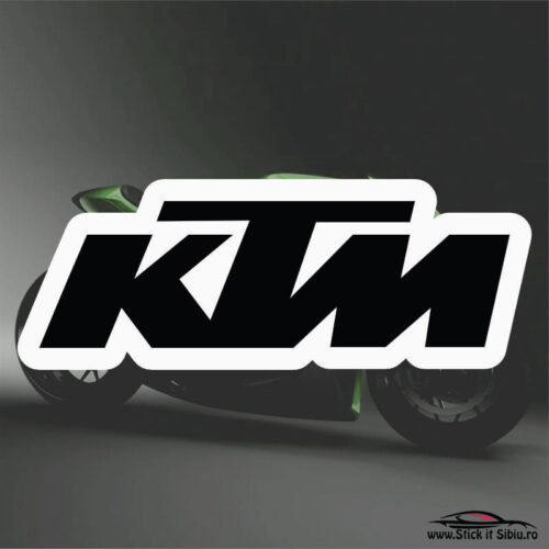 KTM-alb-negru- stickere moto-printat-laminat-taiat pe contur- www.stickitsibiu.ro