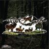PRN-037 Deer Family - Forest camo - stickere Auto-Moto | Rezistent Apă + UV