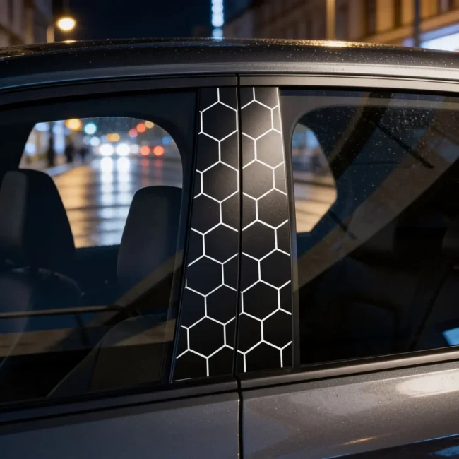 stickit_set-stickere-stalpi-usi-hexa-tech_montat_v1 PACHETUL 129: Set Stickere Stalpi Usi Hexatech + Cutia Surpriza StickIt - Transport GRATUIT