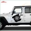 Sticker Off Road compas - Stickere Auto - StickIt