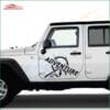 OFF-091 Mountain Adventure - SET - Ambele Parti - Stickere Off Road | Rezistent Apă + UV
