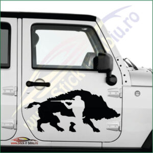 Boar Hunting - Stickere Auto - Stickere Off Road
