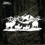 The deer family - Stickere Auto - Stickere Off Road