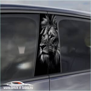 ---- SET stickere Stalpi Usi -ambele parti- Majestic Lion