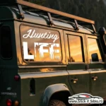 Hunting Life - Stickere Auto - Stickere Off Road