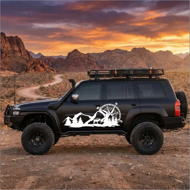 Off-Road 4x4 Forest & Wildlife - Stickere Auto Off-Road 4x4 Forest & Wildlife - Stickere Auto