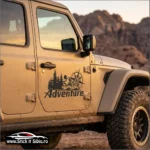 Sticker Off-Road 4x4 Forest Adventure - Stickere Auto