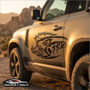 Sticker Off-Road 4x4 Mistret- Stickere Auto