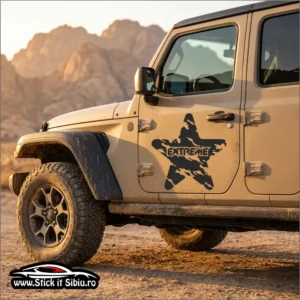 Stickere Far - Stickere Parasolare - stickere auto - Parasolare auto - Camuflaje auto - Stickere Parbriz- stickere vanatoare -pescuit - off road - firme - grafica publicitara - camuflaje - brelocuri - stickere printate - auto - moto- Bannere- design Logo- Carti de vizita- odorizante personalizate - Bannere publicitare premium -