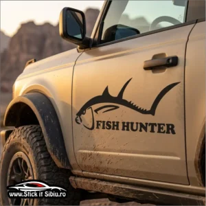 Stickere Far - Stickere Parasolare - stickere auto - Parasolare auto - Camuflaje auto - Stickere Parbriz- stickere vanatoare -pescuit - off road - firme - grafica publicitara - camuflaje - brelocuri - stickere printate - auto - moto- Bannere- design Logo- Carti de vizita- odorizante personalizate - Bannere publicitare premium -