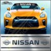 CPAR-099.1 Parasolar Nissan - Stickere Auto | Rezistent Apă + UV