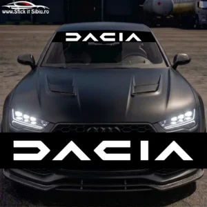 Parasolar Dacia - Stickere Auto