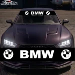 Parasolar Bmw - Stickere Auto | Rezistent Apă + UV