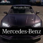 Parasolar Mercedes - Stickere Auto | Rezistent Apă + UV