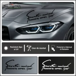Sticker Far-Sports Mind - Opel - Stickere Auto
