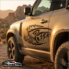 Sticker Off-Road 4x4 Mistret - SET Stickere - Ambele Parti | Rezistent Apă + UV