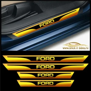 Set Protectie Praguri Ford – Stickere Auto din Folie Autocolantă