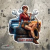 Sticker Sticker Garaj Fast Gear – Pin-Up imagine 2 - StickIt