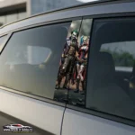 SET stickere Stalpi Usi -ambele parti- Harley & Joker: Partners in Crime