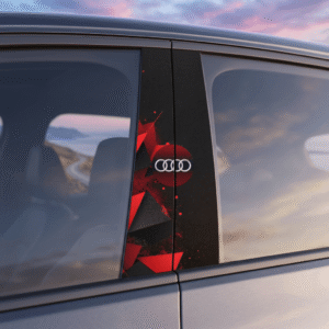 SET stickere Stalpi Usi -ambele parti- RedFracture AUDI (copie)