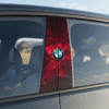 SET COMPLET stickere Stalpi Usi - Hyperlink BMW | Rezistent Apă + UV