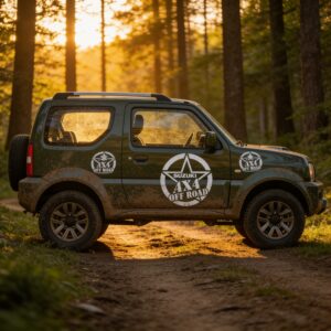 Suzuki Off Road Star SET montat pe ambele parti — StickIt